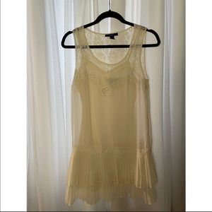 Forever 21 Vintage White Dress
